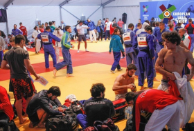 Azerbaijani U23 judo fighter into semifinal of European Championships 